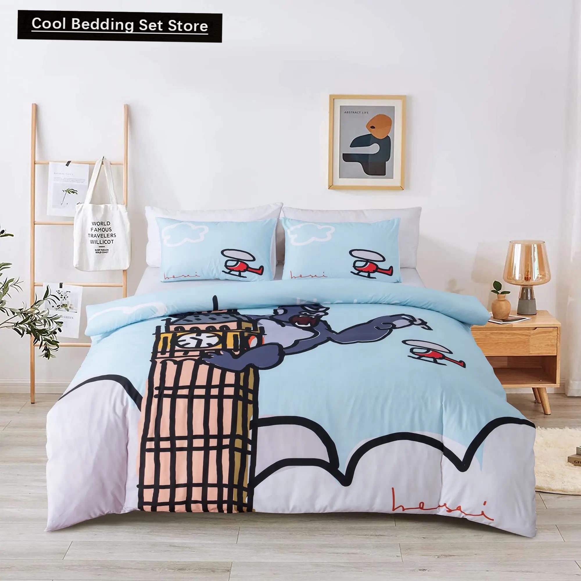 

Пододеяльник Tye Dye, желтый, эстетичный, аниме, для мальчиков, комплект постельного белья на молнии, детский спальный гарнитур, мягкий, из полиэстера, чехол EU single(135x200cm)