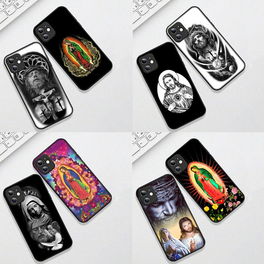 Virgen De Guadalupe Jesus Christ Phone Cover for Xiaomi Redmi Note 13 14 ProPlus A4 A3 Pro Plus 13C Pro+ Note13 Note14 Soft Case