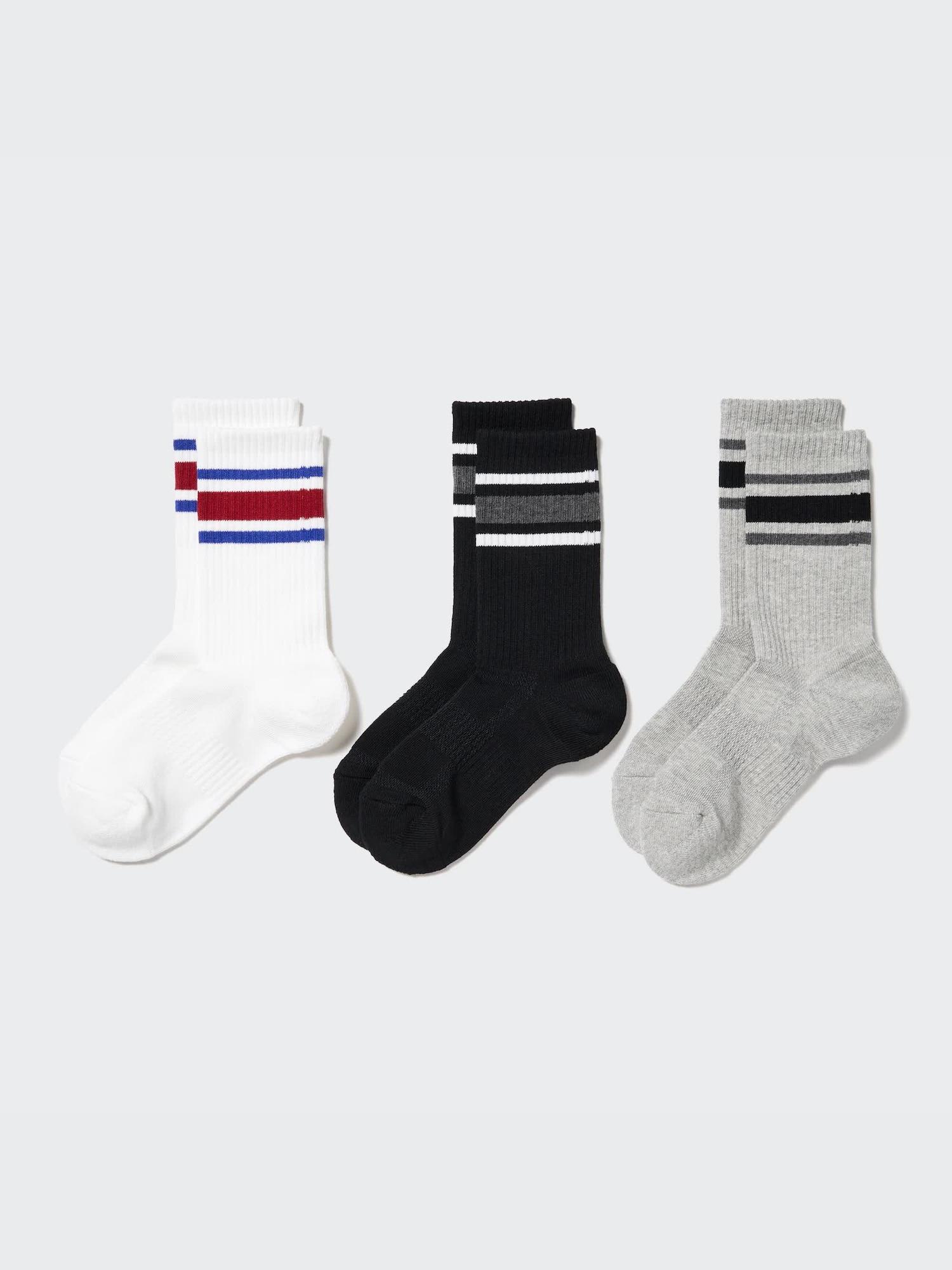 

Uniqlo Детские носки 3 пары Линия A 00 WHITE/KIDS 18cm