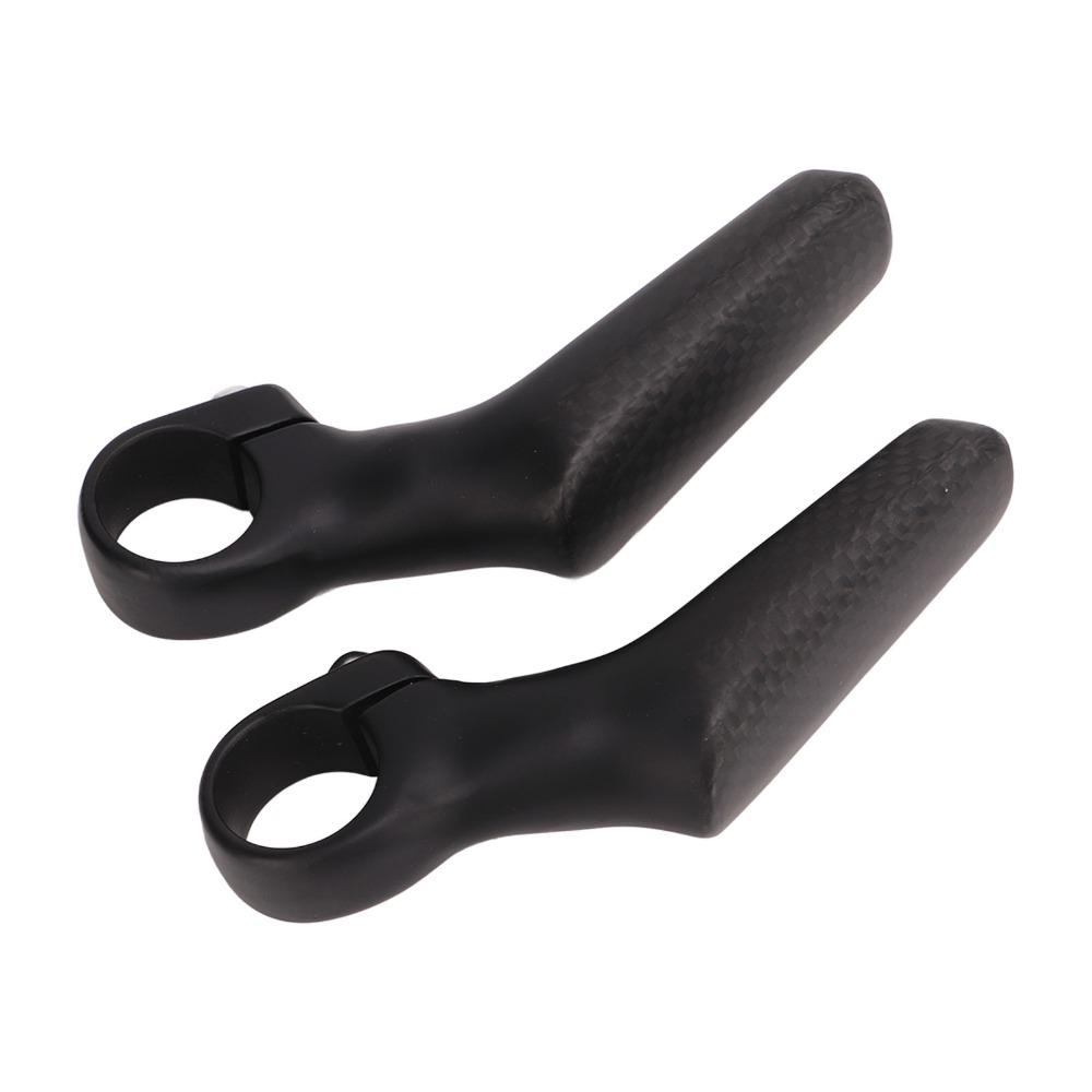 1 Pair L Shape Bike Handlebar Bar Ends Ergonomic Bike Auxiliary Handlebar  Mountain Bike Riding
