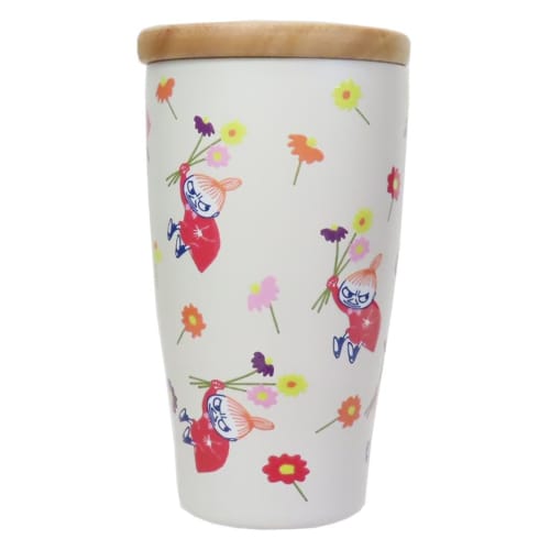 Moomin Little My Stainless Steel Tumbler with Wooden Lid