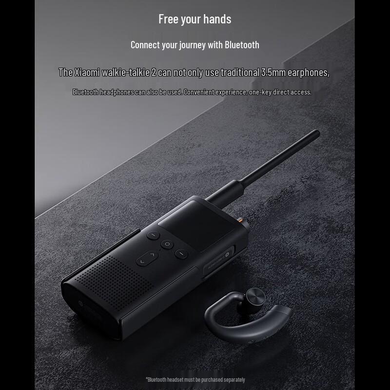 

Xiaomi Mijia Walkie-Talkie 2 Mini Outdoor Radio (CN version)