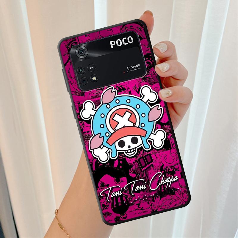 

Аниме Чехол для телефона One Piece для Xiaomi Poco X5 M3 M4 Pro C75 M5s M7 X3 NFC X7 C71 C51 C61 C40 C50 F3 F7 X4 Pro Мягкий Чехол Poco X3 NFC