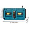 Power Tool for Makita 18V Li-ion Battery Replacement DC18RD Double Charger EU/US/UK/AU Plug