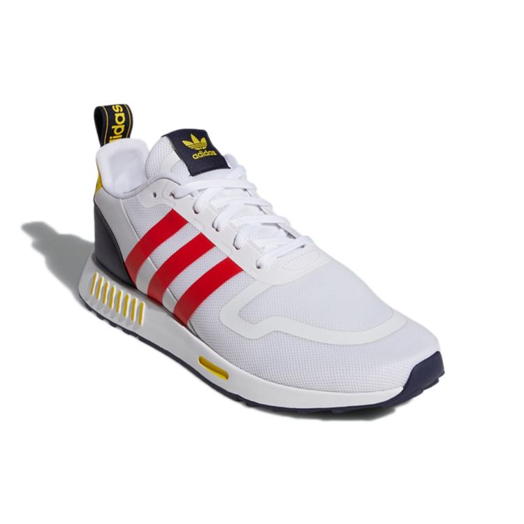 Adidas Originals Multix Comfortable Versatile Fabric Non-Slip Wear-Resistant Low-Top Casual Running Shoes Unisex sneaker White Red Black GX8378