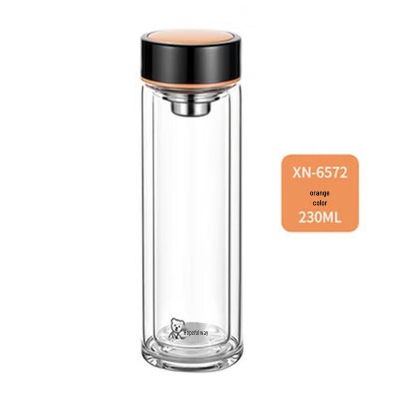 XENO Double-Wall Glass Tea Mug