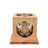 Anti-Scald Aromatherapy Box Bamboo Sage Incense Box Creative Mosquito Incense Rack  Yoga Room