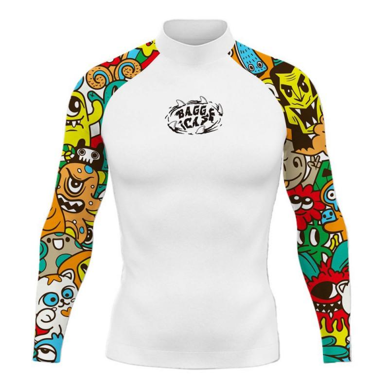 UV Protection Long Sleeve Rash Guard Surfing Diving Swimming Men Women Adult Summer Sportswear