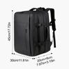 Vacuum Travel Bags Expandable Vacpack Backpack Expandable Travel Backpack with Lock Vacuum Compression Sealing Daypack