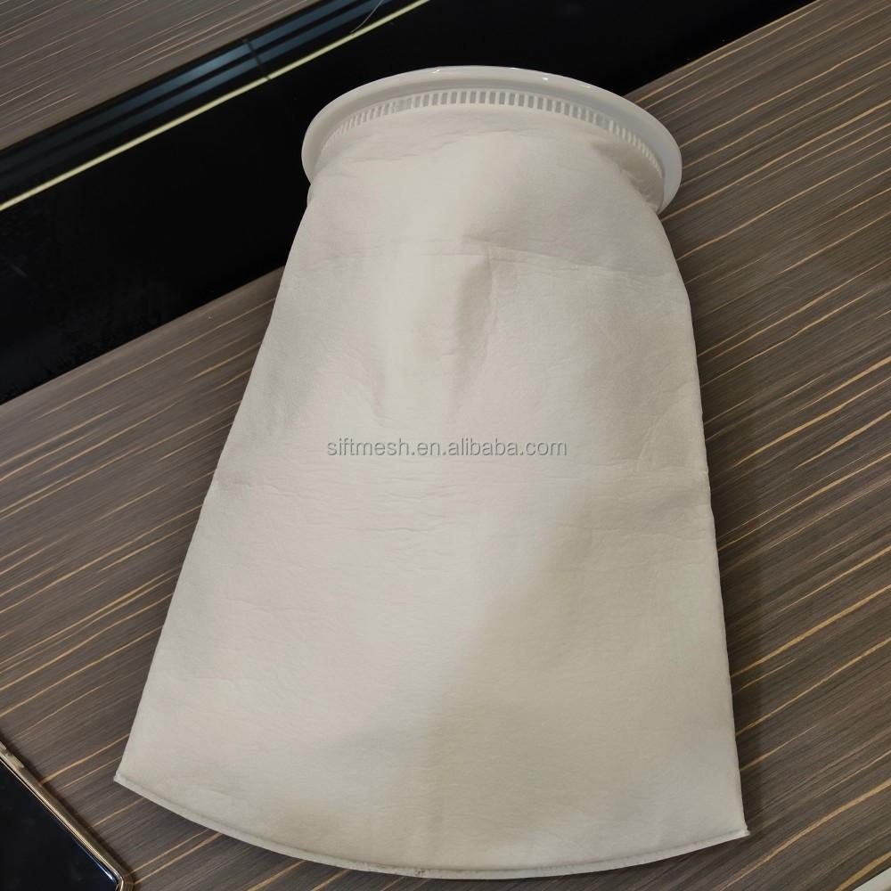PE Polyester Filter Cloth Industrial Polyester Needle Felt Filter Bags Size 1 2 3 4 Liquid Filter Socks 1-200 Micron