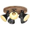 Vidaxl Lampa Sufitowa 25 W, Czarna, 50X50X25 Cm, E27