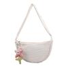 New Sweet and Cute Canvas Bag Trendy Simple Dumpling Bag Student Bag Versatile Bag