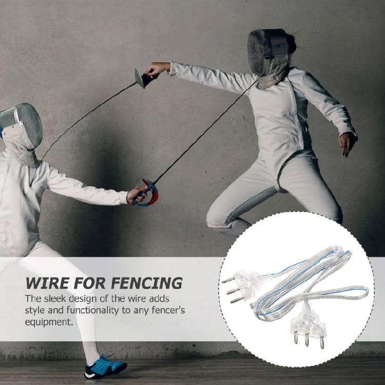Light weight Flexible Fencing Body Wire Foil Body Wire Light Weight Body Wire Pin Plug Body Cord Fencing Equipment Cord