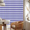 Harlequin Diamonds Wallpaper Blue and White for Living Room and Bedroom 50x1000