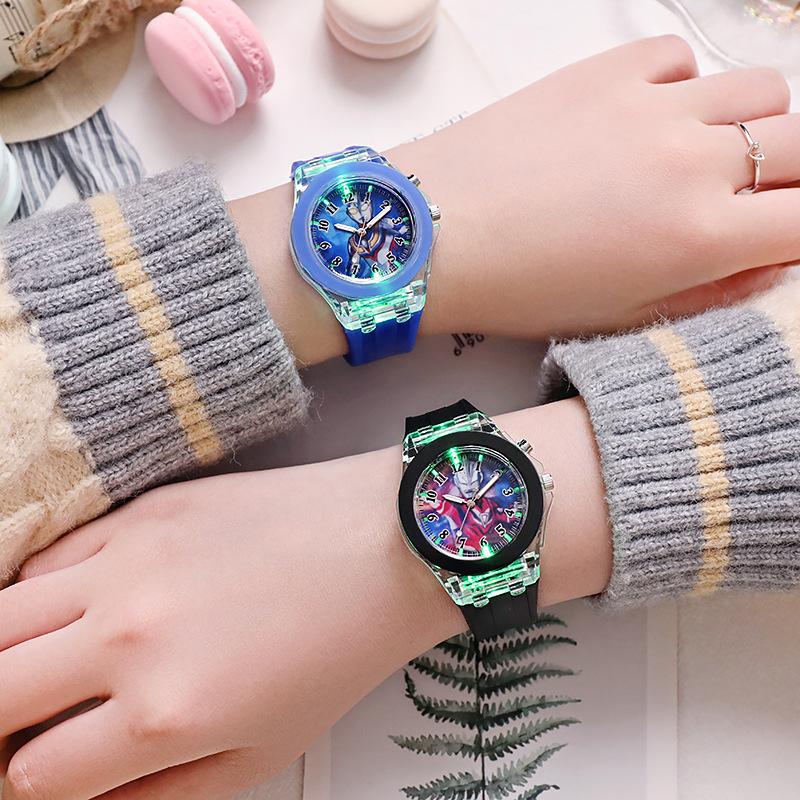 Kids Watch Diga Boys Cerro Girls Princess Glow Kindergarten Electronic Toys Cartoon Schedule