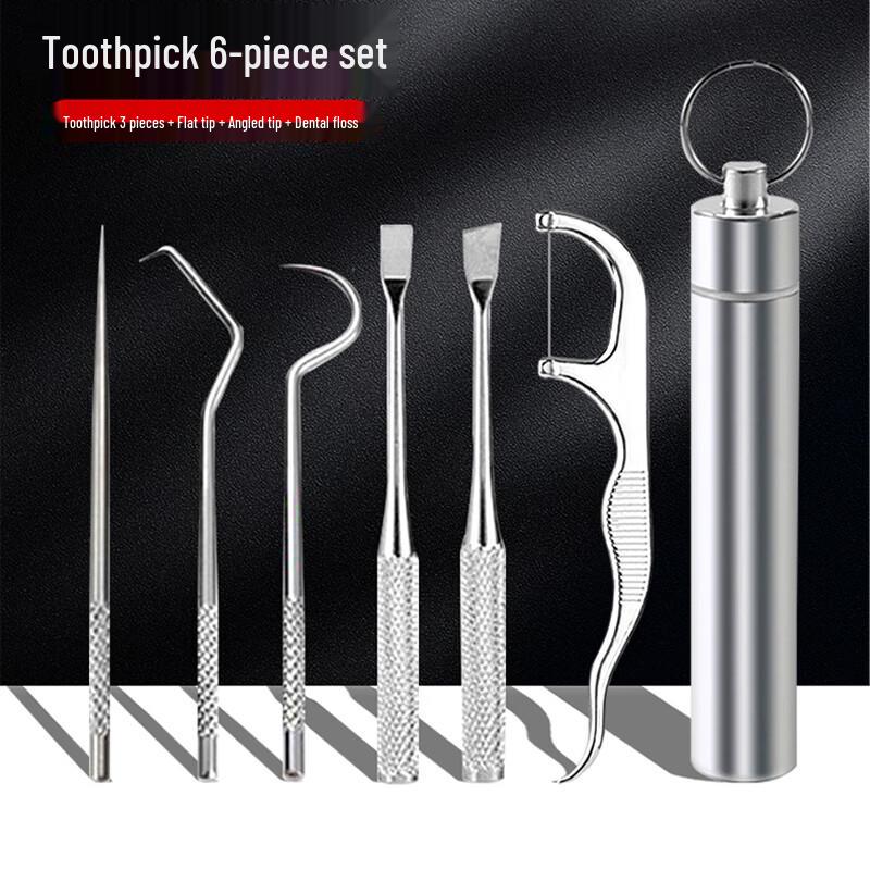 

Stainless Steel Oral Care Tool Set