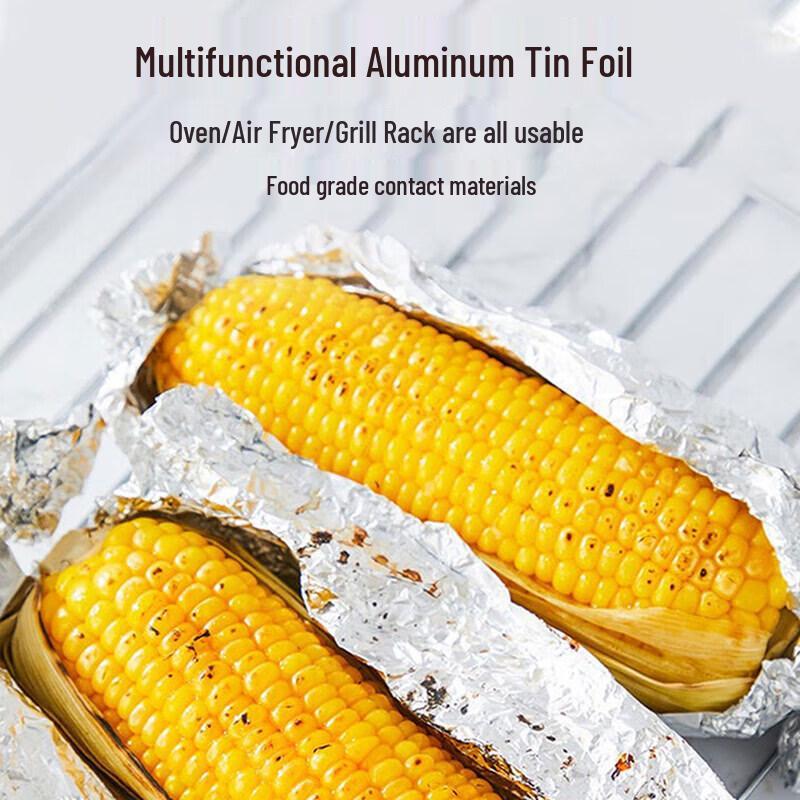 WS Extra Thick Aluminum Foil Roll for Baking & Grilling