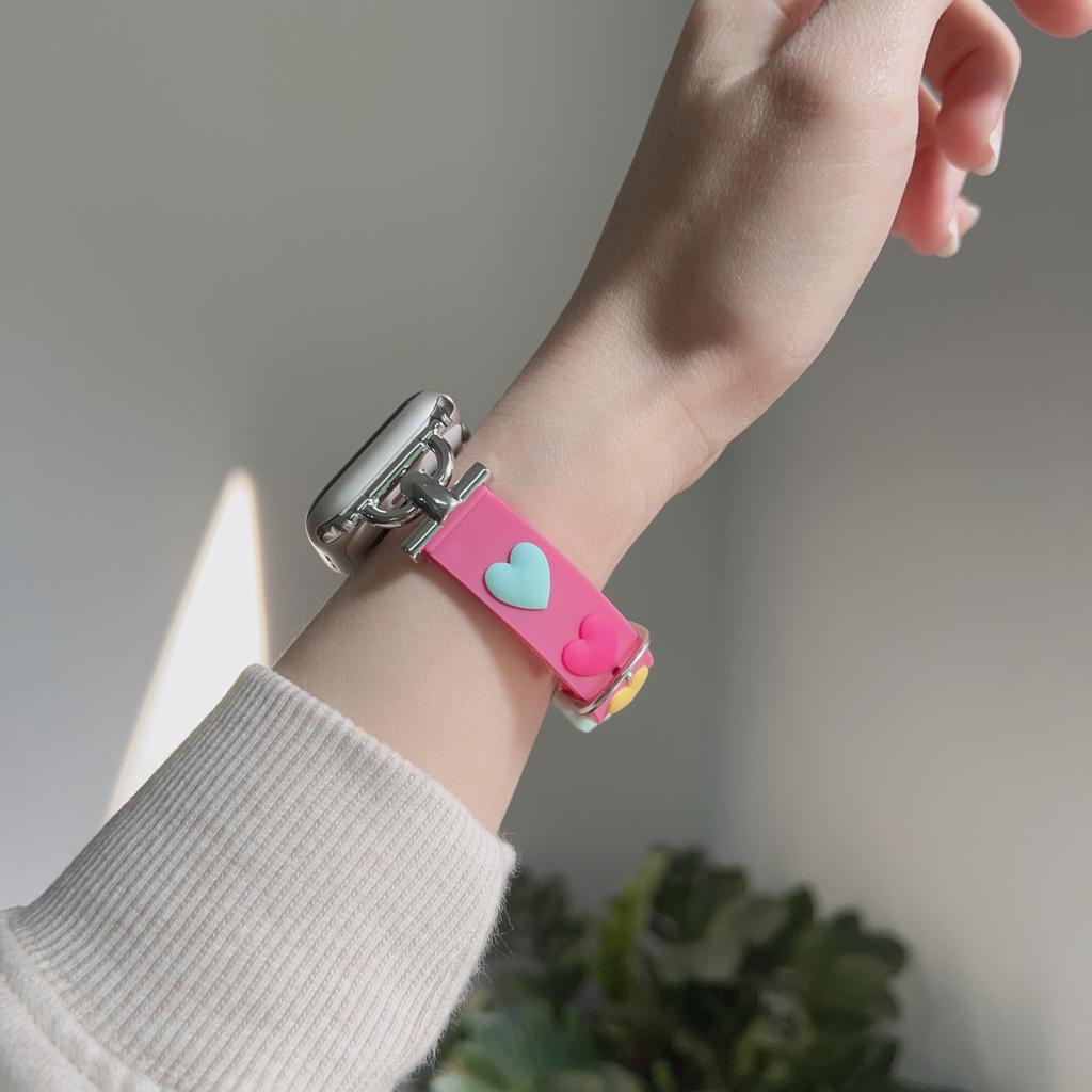 Silikonowy pasek Correa odpowiedni do Apple Watch seria Ultra 10/9/8/7/6/5/4/3/2/1 SE 38mm 41mm 42mm 44mm 45mm 46mm 49mm