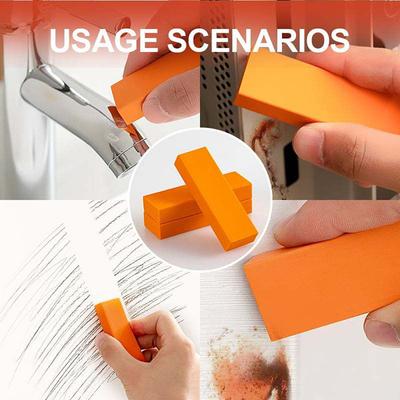 Easy Limescale Eraser Bathroom Glass Rust Remover Rubber Household Kitchen Cleaning Tools Kitchen Scale And Rust Brush