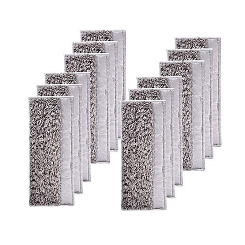 6/12Pcs/set Robot Vacuum Cleaner Mop Cloth Rags Dry Wet Mopping Pads for M6 Robotic Vacuum Cleaner Parts Accessories