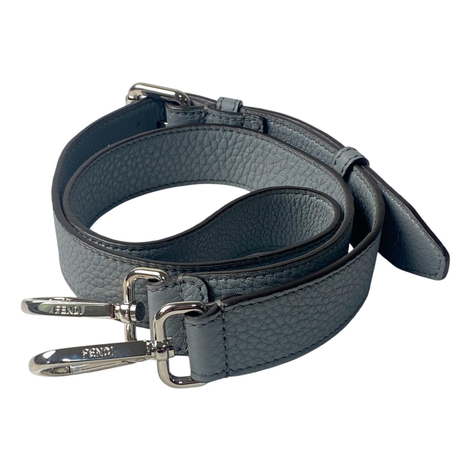 

Used FENDIstrap gray leather Women