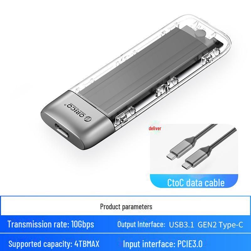 Carcasă SSD Orico Type-C 3.2 NVMe/SATA M.2