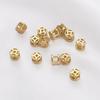 1pc Copper Lucky Cion Beads Charm for Bracelet Necklace DIY Jewelry Making Findings
