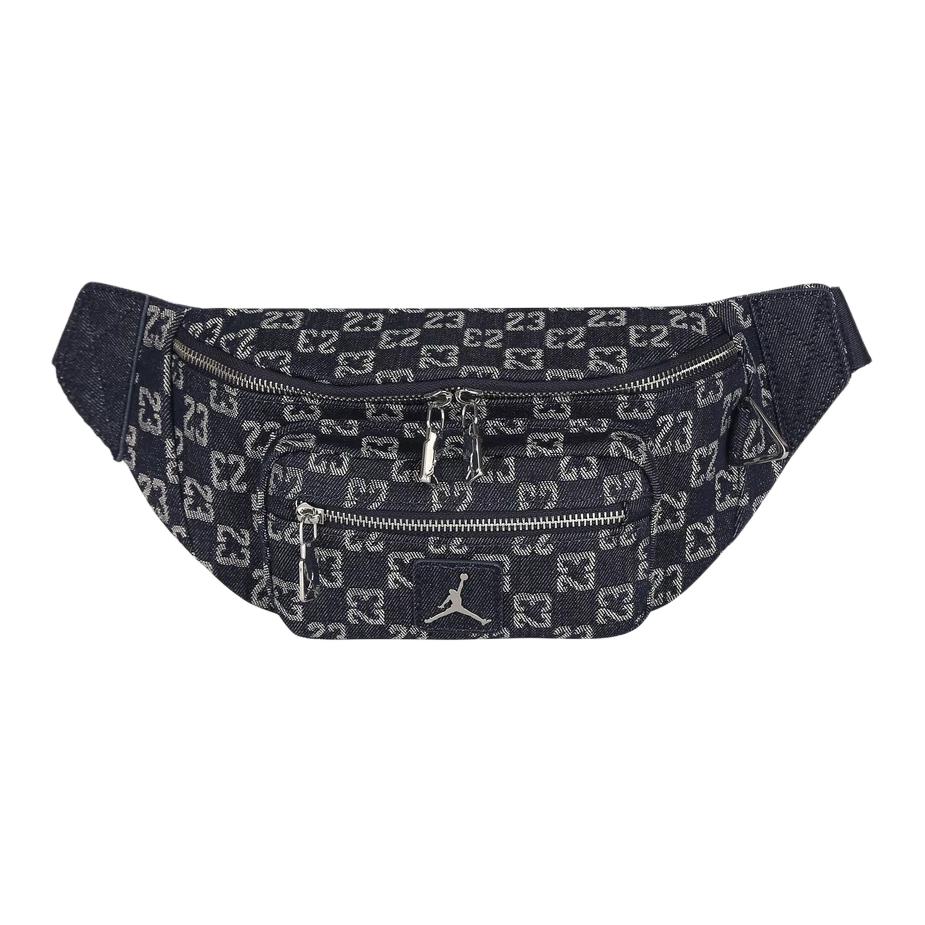 Jordan Polyester Sling Bag, Fanny Pack Unisex Dark Denim JD2613206AD-002