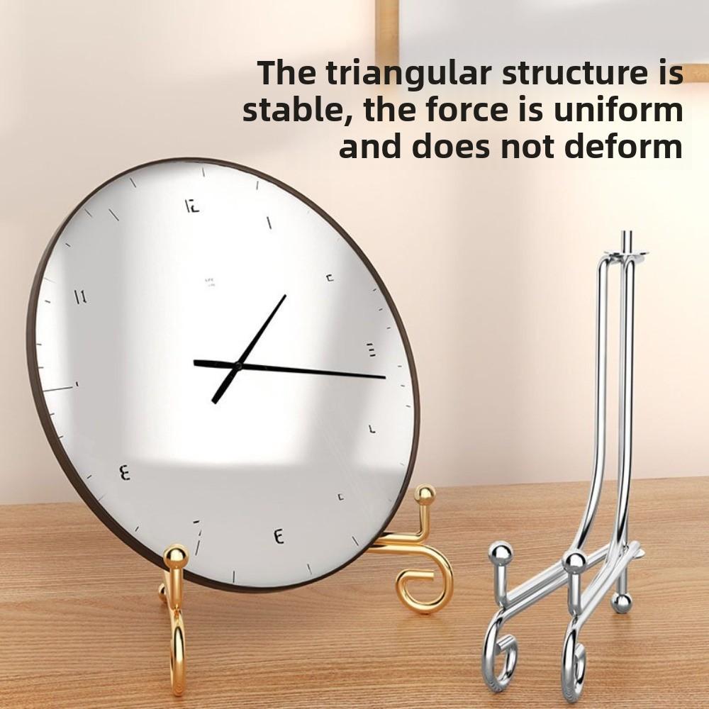 4 6 8 10 12inch Plate Stands Iron Photo Pedestal Durable Display Stand  Home Decoration