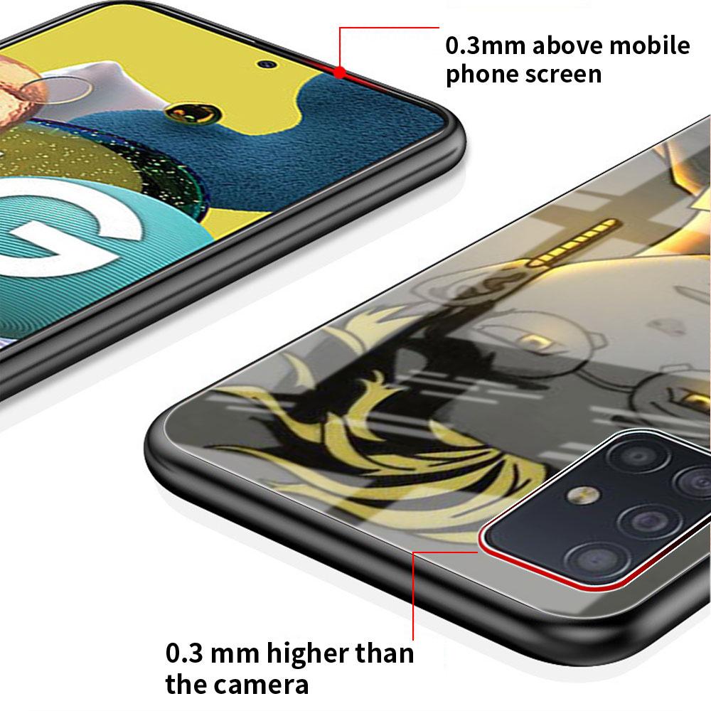 Glashülle für Samsung Galaxy A52 A71 A50 A51 A70 A21s A31 A72 A10 A12 A30 A22 5G Handyhülle Japan Anime Tokyo Revengers