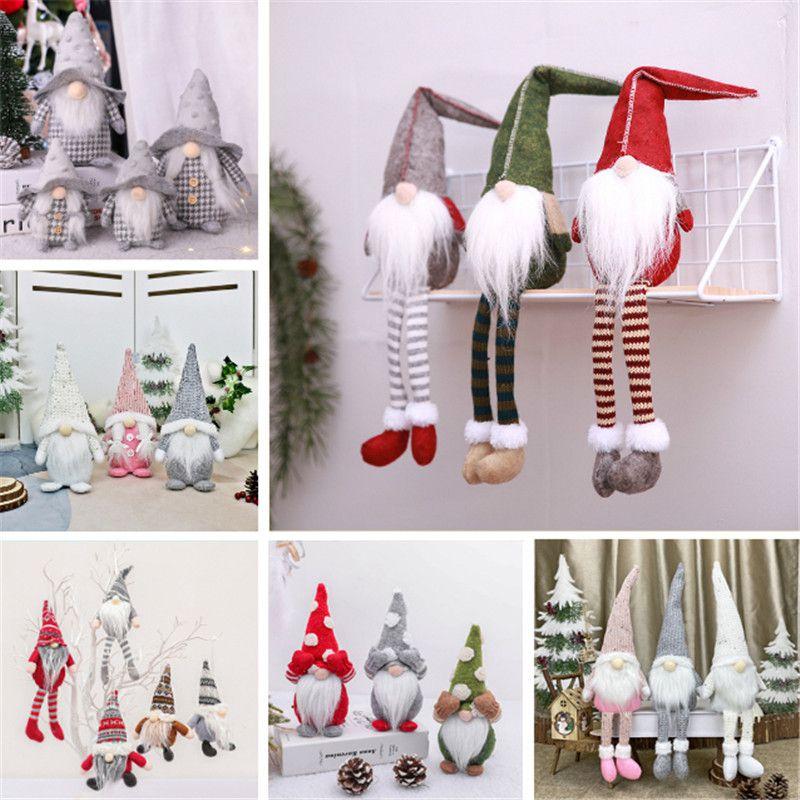 Charming Faceless Doll Christmas Decorations For Delightful Home Ornamentation
