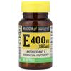 Vitamin E, 180 Mg (400 IU), 100 Softgels