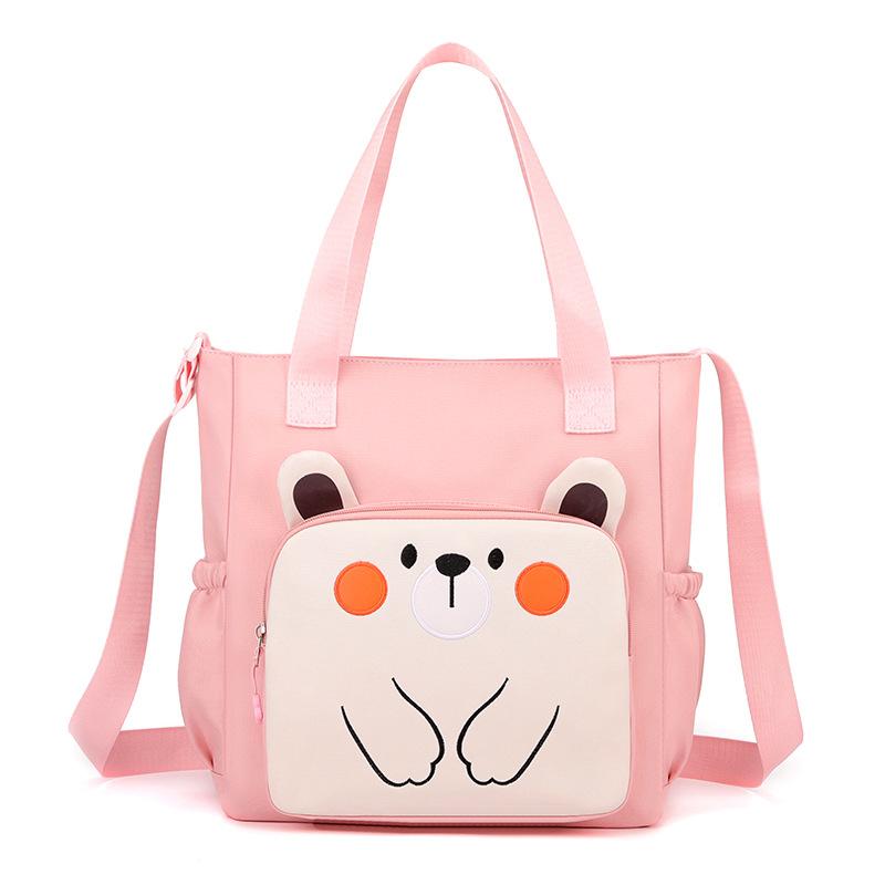 Children's school bag backpack Cartoon lightweight fashion large capacity tutoring bag Girls primary school bag