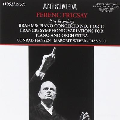 CD HANSON, WEBER, FRICSAY - Brahms/Franck: Klavierkonzert ANDRCD5128 Nicht-Japan Klassik Gebraucht