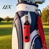 Compact Golf Ball Carrier Carry Bag with Clip, Hold 3 Balls & Tees, Tee Pouch for Bag, Organizer Holder, Accessories Holder