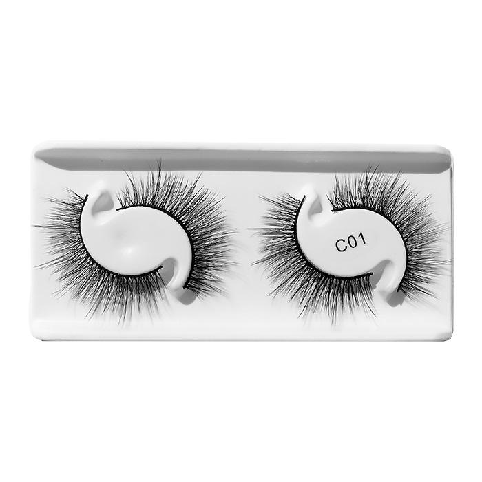 

3D Natural Curl Two Pairs Of Japanese False Eyelashes Simulation Thick Grafted Eyelashes