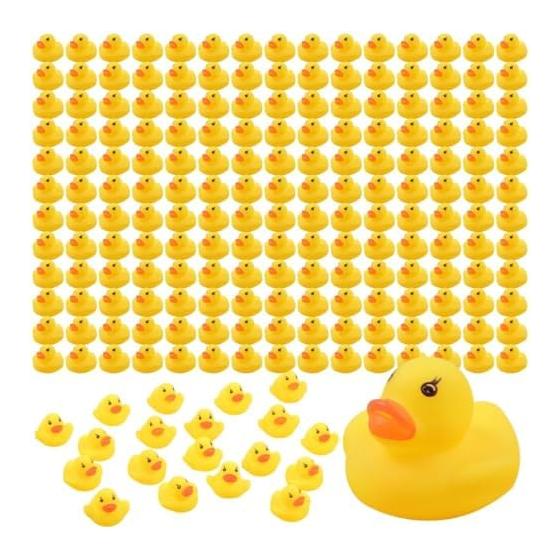 I'm so happy duck bath toy duck making sound water play prize fair duck scooping bath goods toy for ages 6 and up (set of 200)