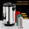 8L/12L/16L/18L Electric Double-layer Milk Tea Bucket Stainless Steel Hot Water Insulation Bucket Automatic Heating Boiling Water Machine