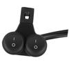 22mm Universal Motorcycle Handlebar Headlight Brake Fog Lights Horn Dual Button Switch Model B