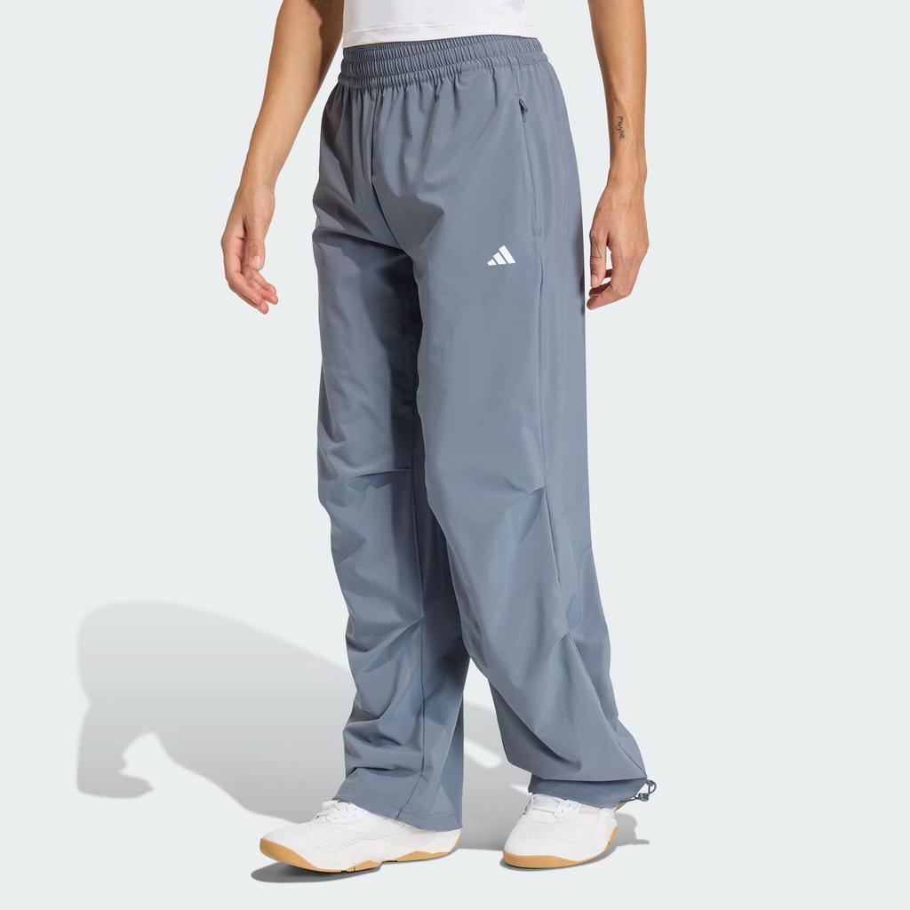 Adidas Essentials Workout Quick-Dry Woven Loose Mid-Rise Sports Pants Women pants KS8564