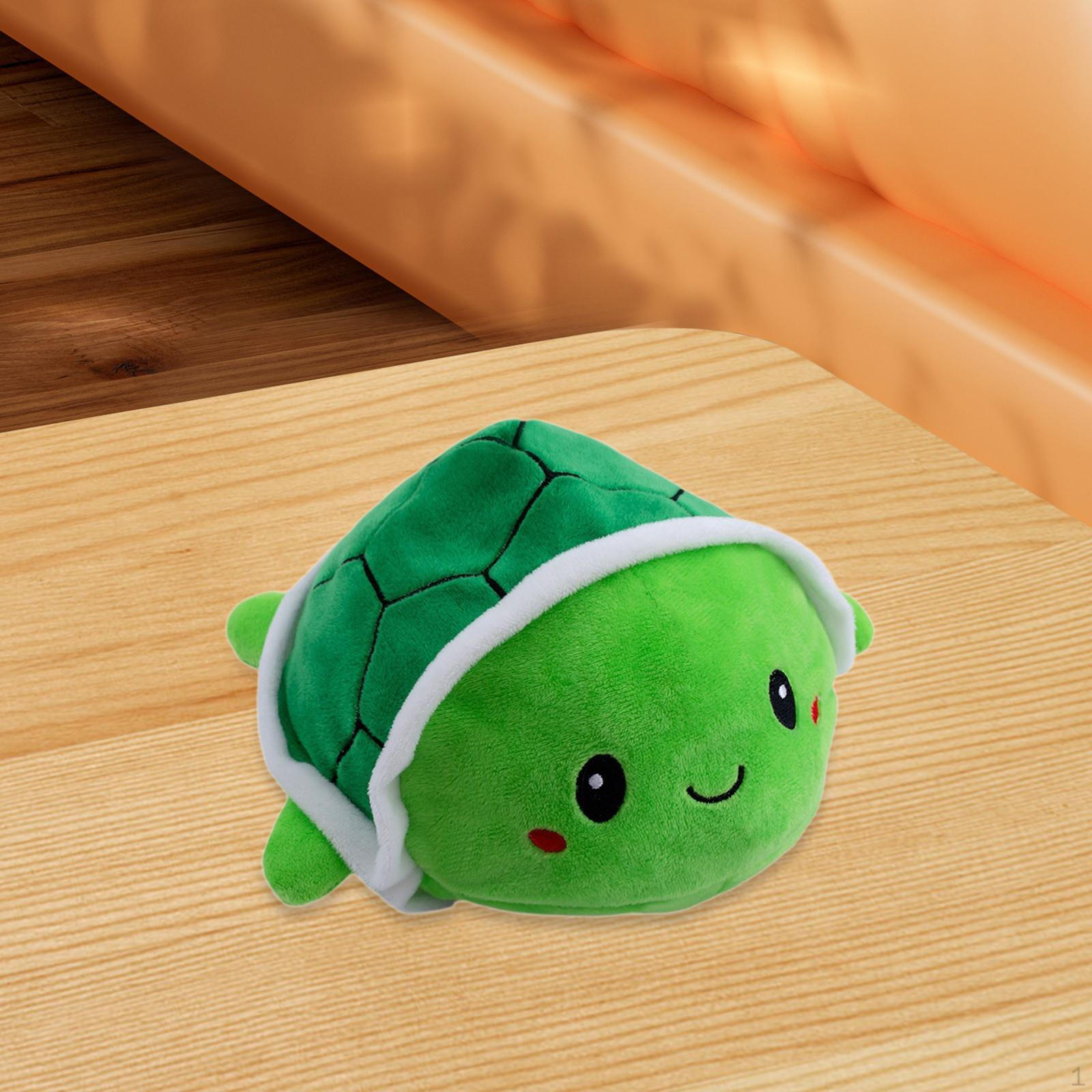 

Черепаха плюшевая игрушка милая кукла подарки на день рождения покажите свое настроение креативная двусторонняя обнимашка 25cm