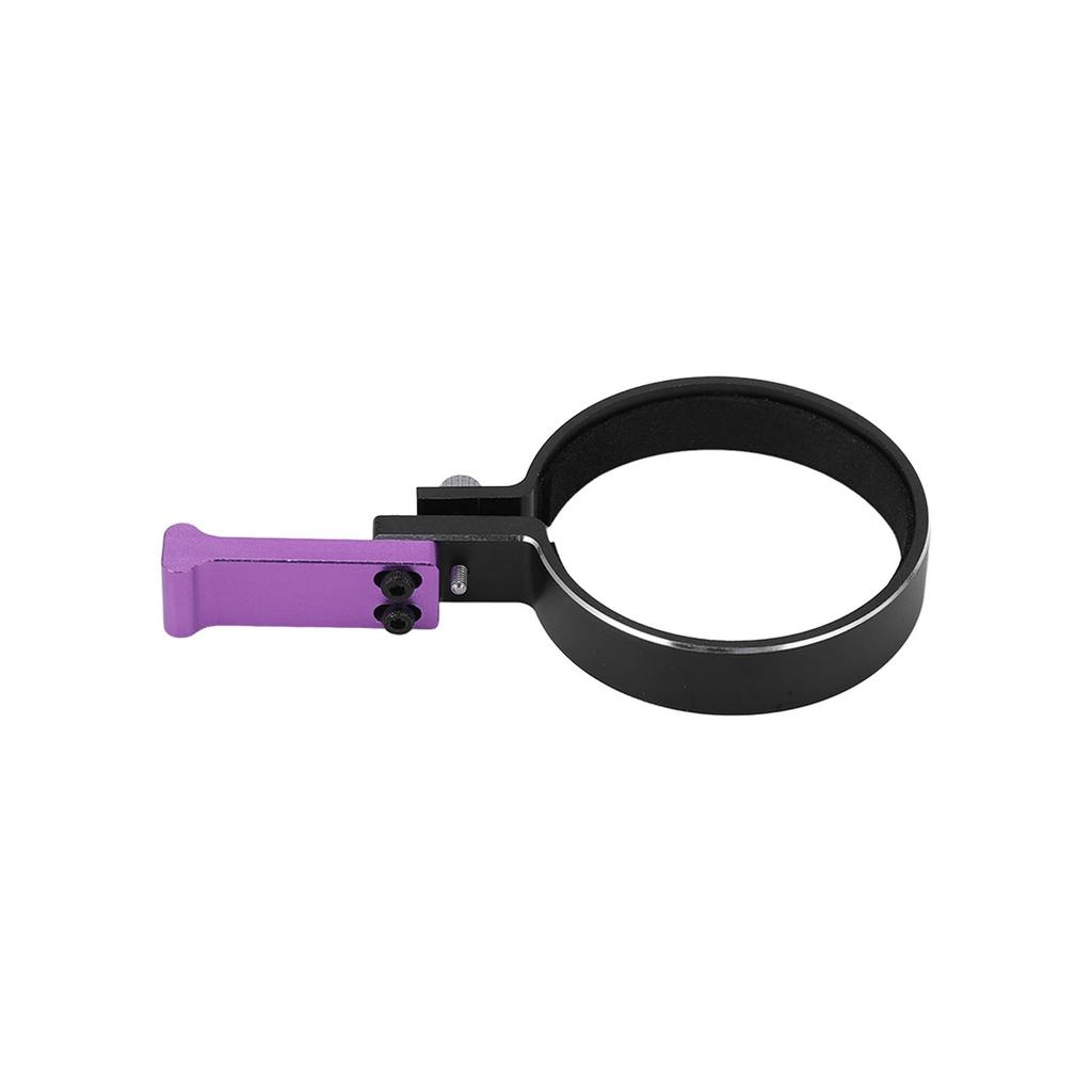 Aluminum Alloy RC Transmitter Steering Wheel Trigger One Handed Control Adapter for SCX10 Series RC