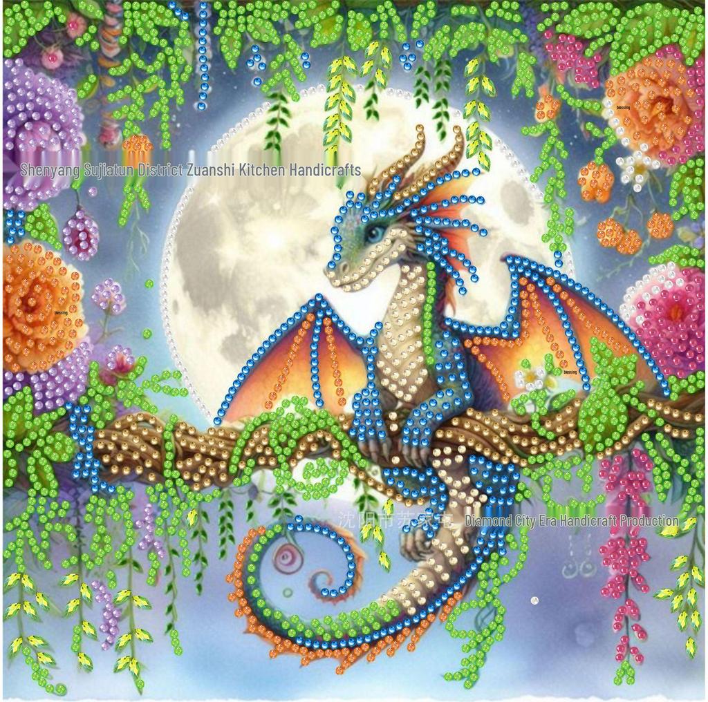 DIY Spezialförmiges Diamantmalerei-Set für Schlafzimmer-, Arbeitszimmer- oder Wohnzimmerdekoration