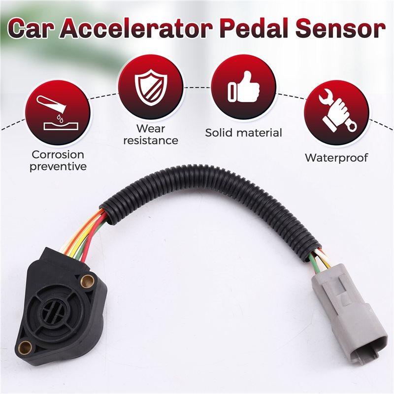 For Volvo Truck Car Accessories 20893518 21116880 5 Wires Car Accelerator Pedal Sensor