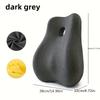 [Ergonomic Lumbar Cushion] Memory Foam Ergonomic Lumbar Support Cushion with Removable Cover,Soft Posture  Support