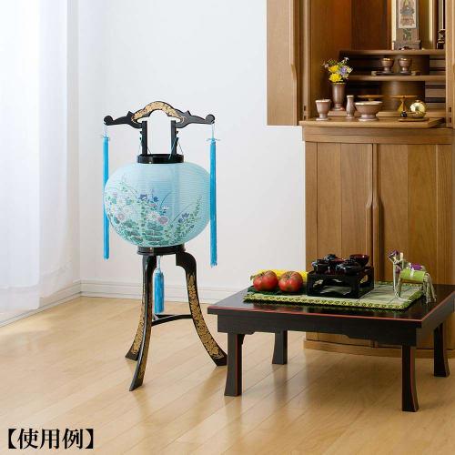 Buddhist Altar Shop Takita Shoten [Bon Festival Lanterns] Bon Festival Lantern, Rotating Lantern, No. 10 "Kamakura" 2601 Height 79cm X Firebox Diame