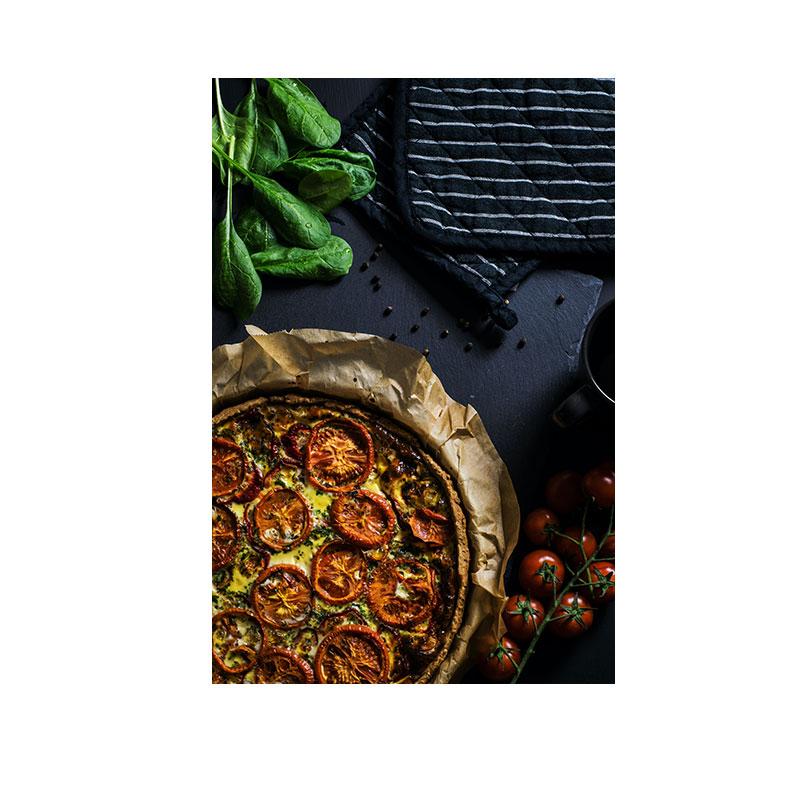 Nordic Tasty Food Lerretsplakater Kake Brødmaling Moderne plakattrykk Veggkunst Pictrue for Kitchen Cafe Restaurant Dekorasjon