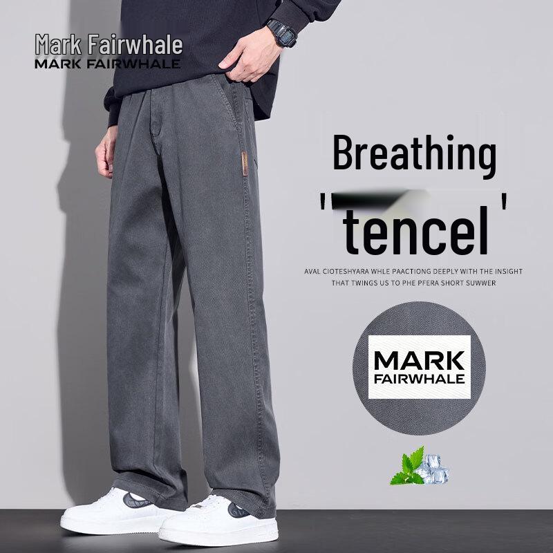 MARK FAIRWHALE Men s Tencel Quick-Dry Casual Pants 28