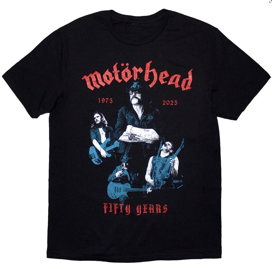 2026 Motorhead Band Comic Style graphic Unisex TShirt Rock Metal Unisex Cotton Short Sleeve Y2k Oversized Women Tee Popular Tops