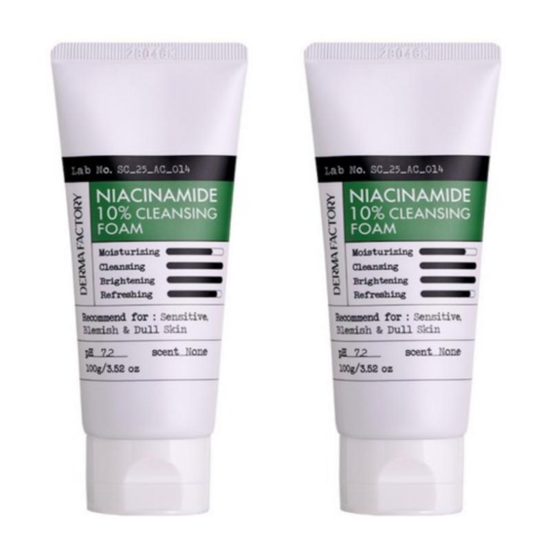 Dermafactory Niacinamide 10% Cleansing Foam – 100g